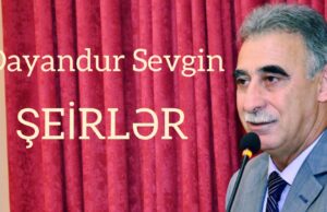 Dayandur Sevgin: Qaçmağı öyrəndim yerişdən qabaq