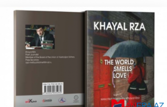 Xəyal Rzadan ingilis dilində şeirlər kitabı