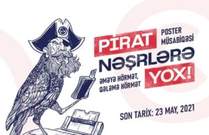 Azərbaycan Nəşriyyatları İctimai Birliyi poster müsabiqəsi elan edib