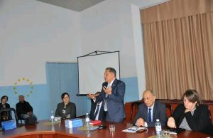 ADPU-nun Şəki filialında Cavanşir Feyziyevin V cildlik “Türk dünyası” kitablarının təqdimatı keçirilib