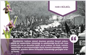 Əkbər Qoşalının Qanlı Yanvarla bağlı yazısı Türkiyənin nüfuzlu dərgisində