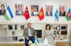 Özbəkistanın mədəniyyət və turiz naziri Beynəlxalq Türk Mədəniyyəti və İrsi Fondunu ziyarət edib