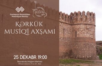 Beynəlxalq Muğam Mərkəzində Kərkük musiqi axşamı təşkil olunacaq