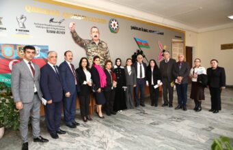 Özbəkistanın tanınmış şairi Xasiyyət Rüstəm ilə ADPU-da görüş keçirilib