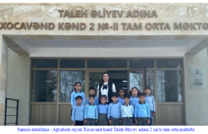 Müəllim peşəsinin əsl siması – İradə Cəlil yazır