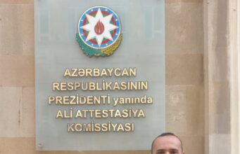 Yeqzar Cəfərli fəlsəfə doktoru oldu