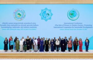 Türk Mədəniyyəti və İrsi Fondunun prezidenti Türkmənistanda keçirilən Beynəlxalq Konfransda çıxış edib