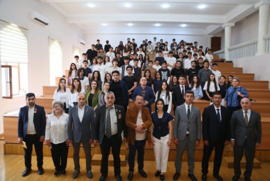 Azərbaycan Texniki Universitetində “Ədəbi irsimiz-ədəbi gəncliyimiz” adlı tədbir keçirilib