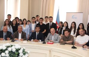 “Ədəbi irsimiz, ədəbi gəncliyimiz” layihəsindən daha bir görüş Sumqayıtda keçirilib