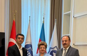 Dünya Gənc Türk Yazarlar Birliyindən Azəri-Türk Qadınlar Birliyinə təbrik ziyarəti