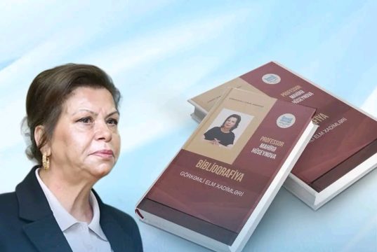 Professor Mahirə Hüseynovanın əsərlərinin biblioqrafiyası çapdan çıxıb