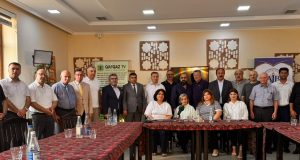 Azərbaycan Jurnalistlər Birliyi “Əkinçidən Yeni Çağa: AJB Bölgə Mediası Dinləməsi” layihəsinin ilk görüşünü keçirib